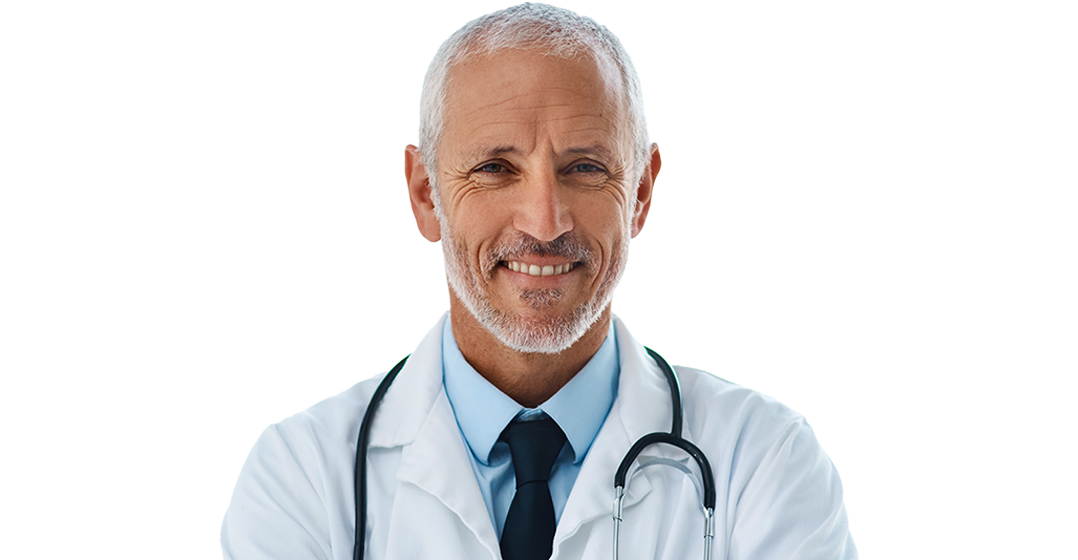 An actor portraying a endocrinologist.