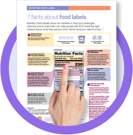 7 Facts About Food Labels Fact Sheet