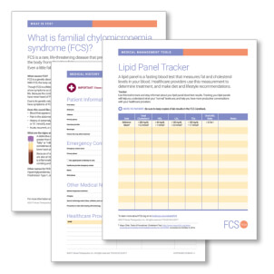 FCS Medical History Templates and Trackers