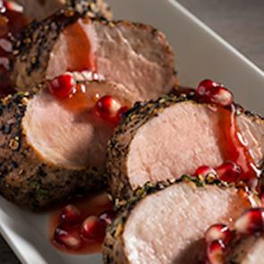Pork Tenderloin With Pomegranate Sauce Thumbnail