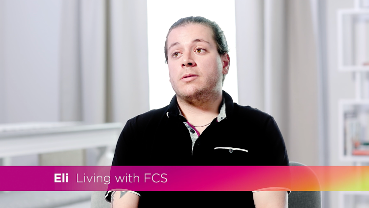 Video thumbnail of Eli, Living with FCS.