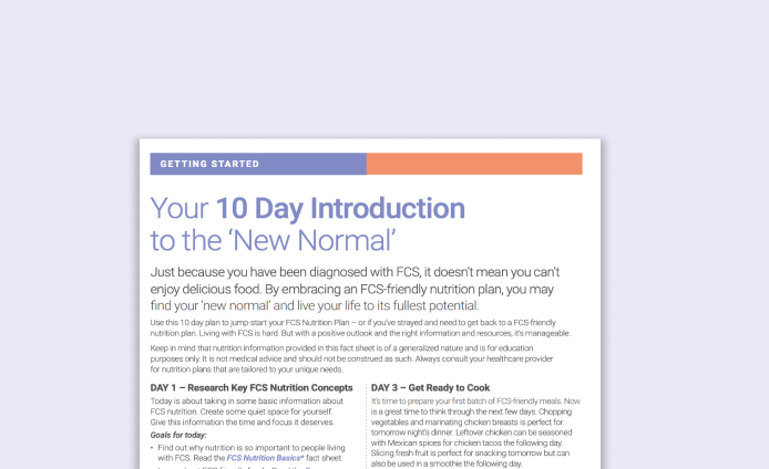 10 Day Intro To The New Normal Fact Sheet