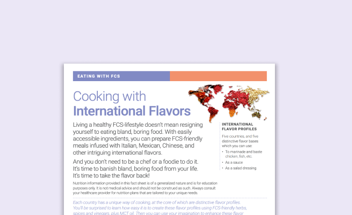 Cooking With International Flavors Guide