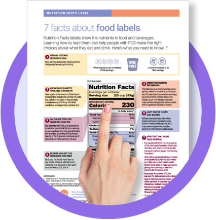 7 Facts About Food Labels Fact Sheet