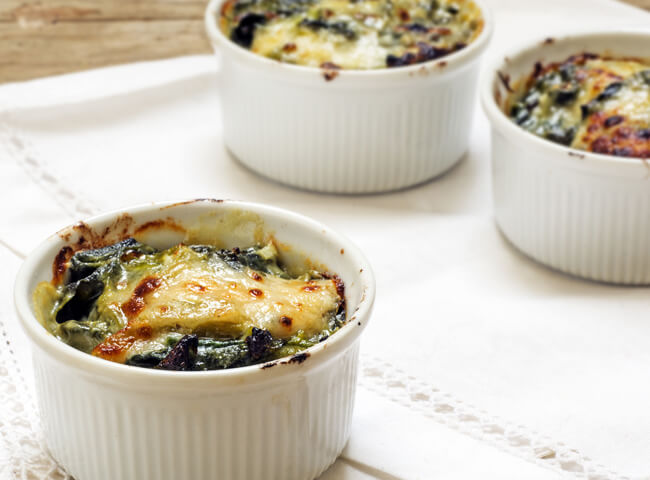 Spinach Cheese Bake