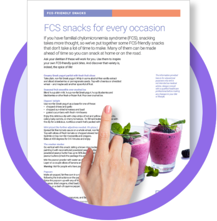 FCS Snacks For Every Occasion Fact Sheet